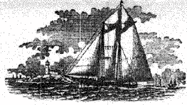 Gloucester Schooner Leaving the Harbor